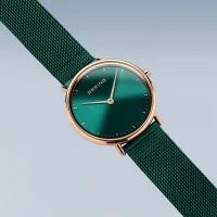 Ladies Classic Watch with Milanese Band in Teal