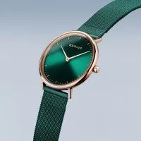 Ladies Classic Watch with Milanese Band in Teal