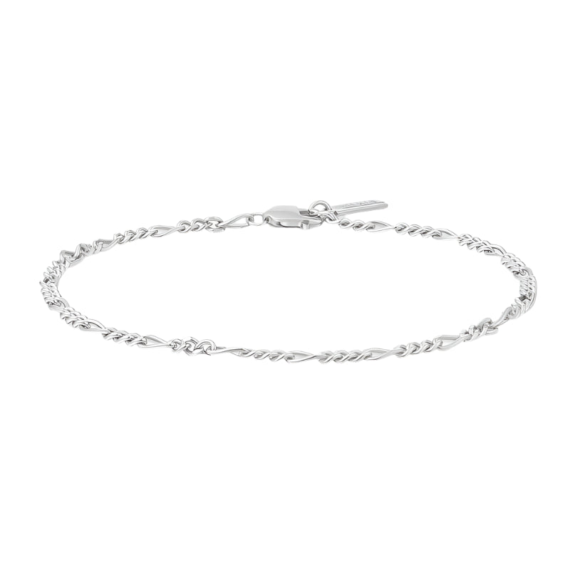 Filial Curb Chain Bracelet in Silver