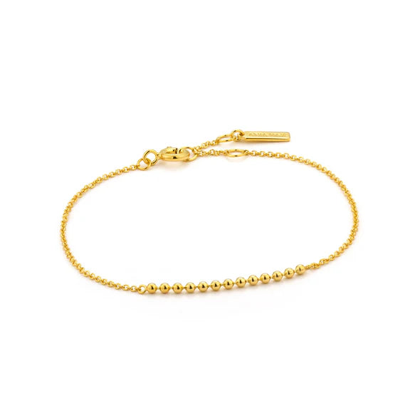 Modern Multiple Balls Bracelet in Gold