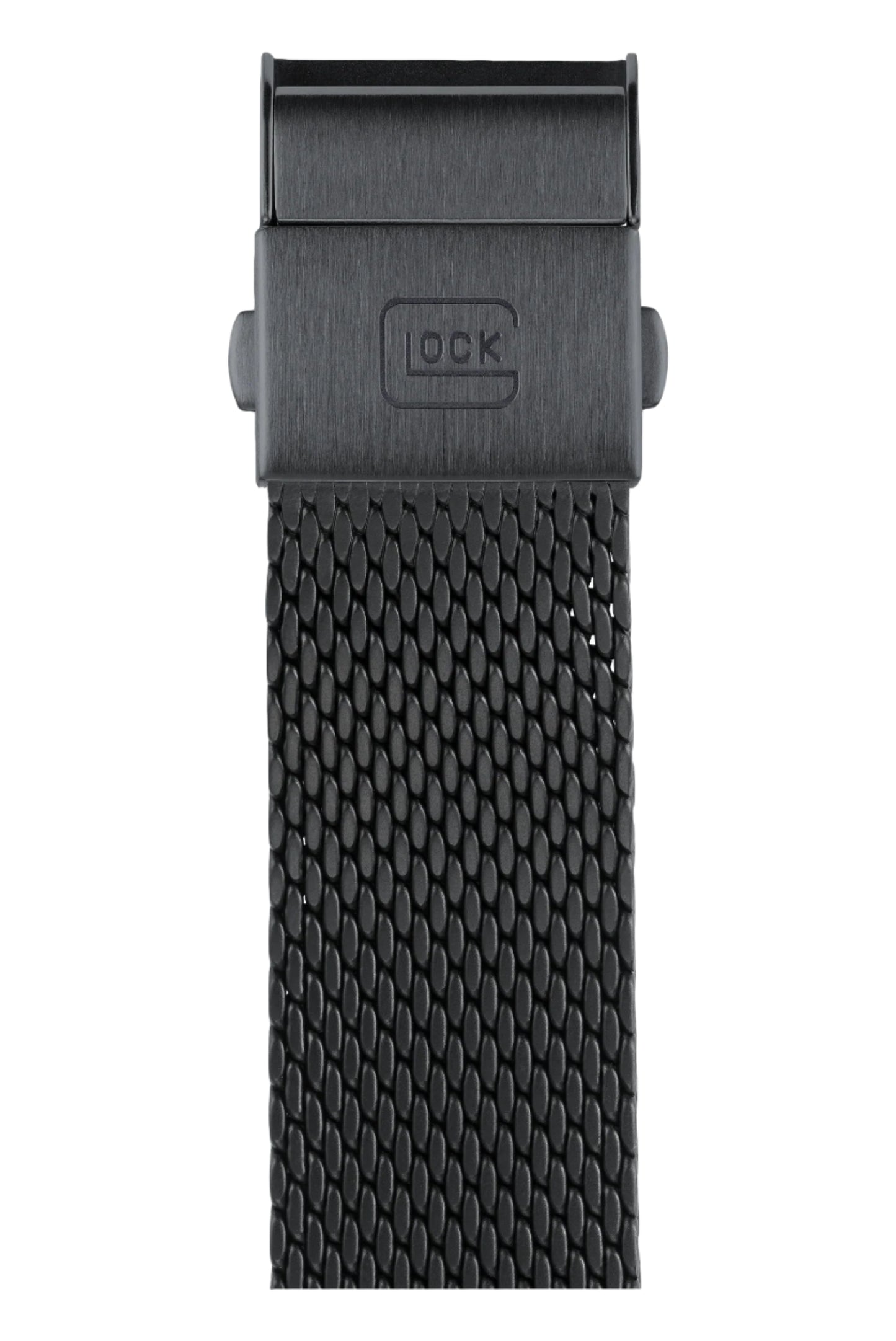 Stainless Steel Black Mesh Band
