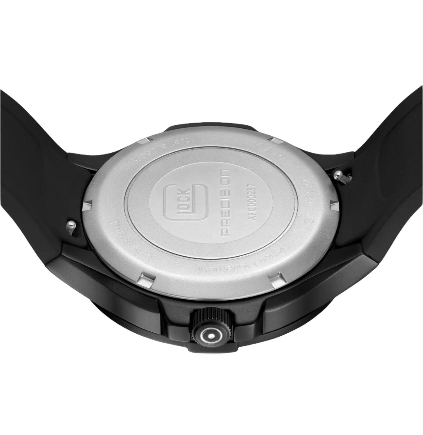 Men's Watch in Gunmetal/ Black with Silicone Band