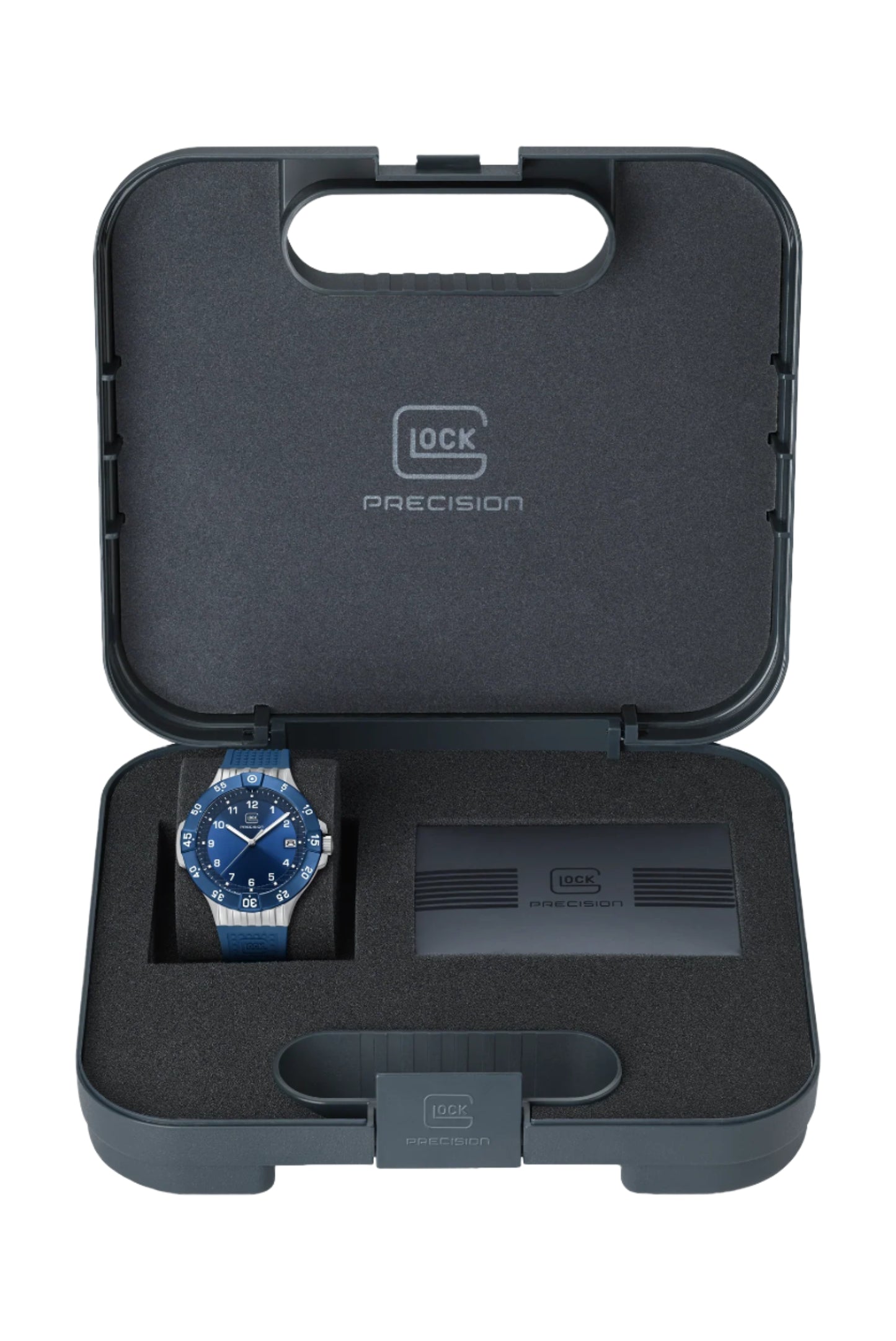 Men's Watch in Dark Blue/ Stainless Steel with Dark Blue Band