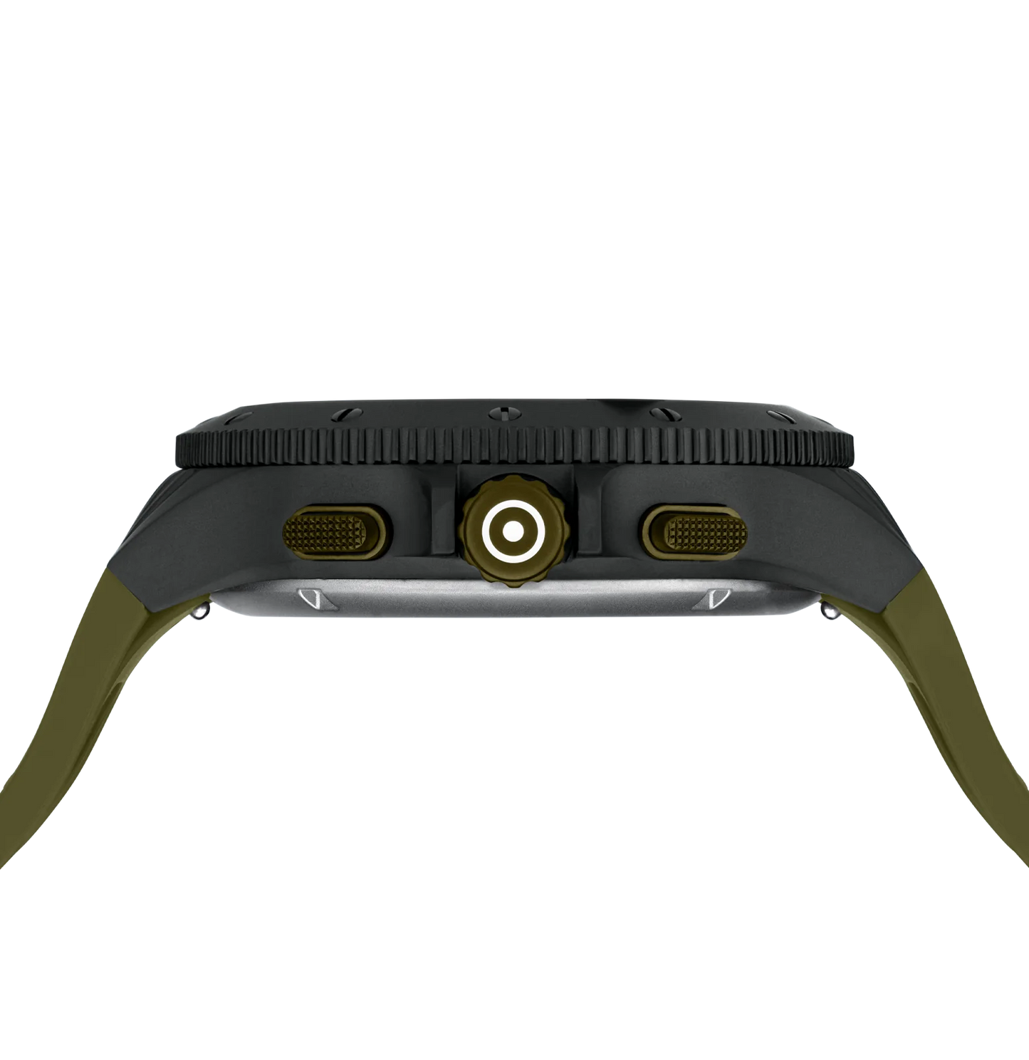 Men's Limited-Edition Watch in Black/ Army Green with 2 Straps