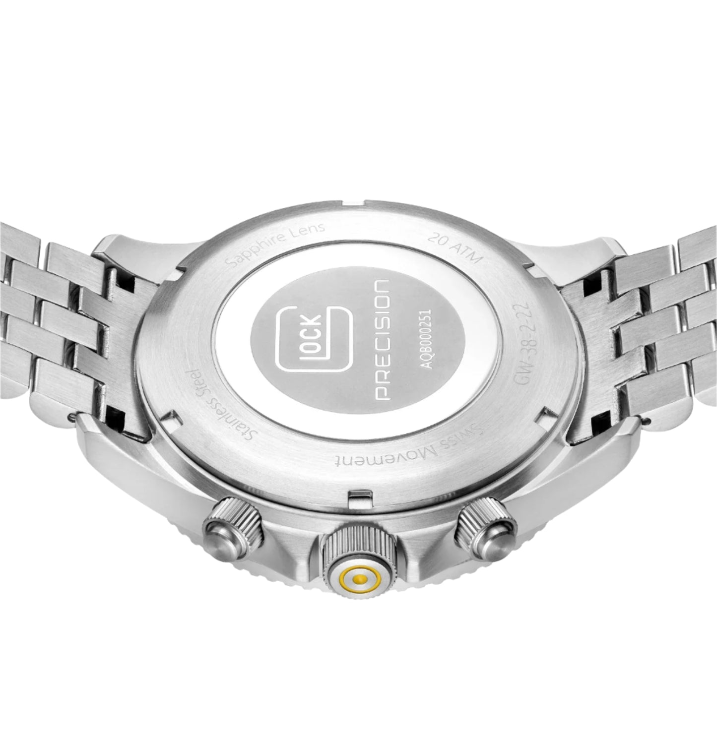 Men's Watch in Stainless Steel/ Blue Dial with Stainless Steel Band