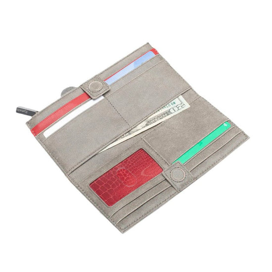 110 NORTH Bifold Wallet in Pewter/ Silver