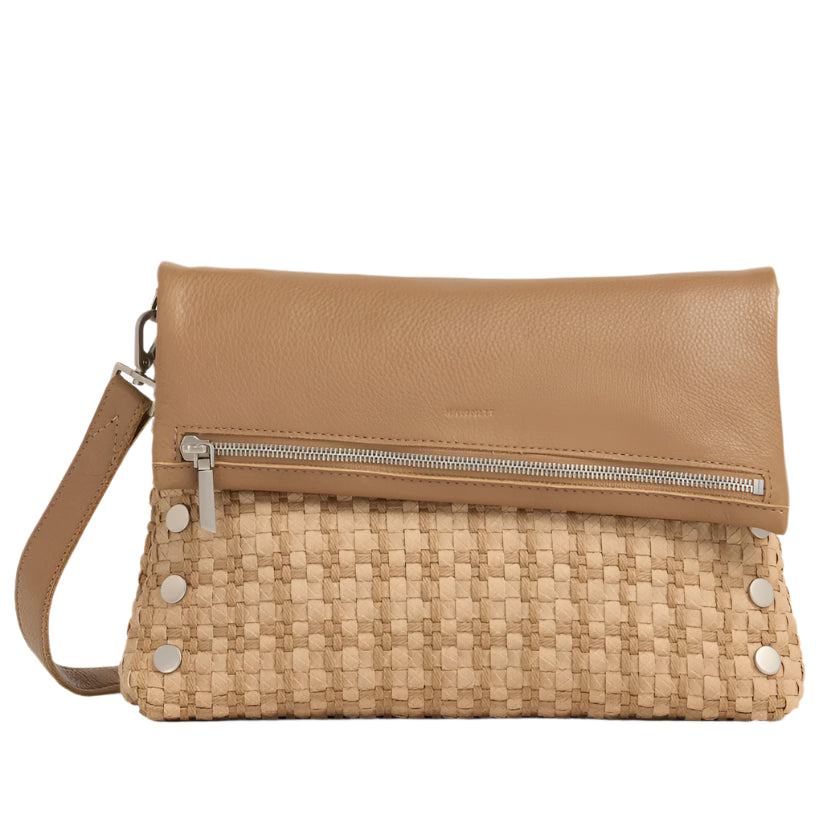 Retired VIP LRG Handbag in Carpenter's Weave/Silver
