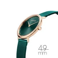 Ladies Classic Watch with Milanese Band in Teal