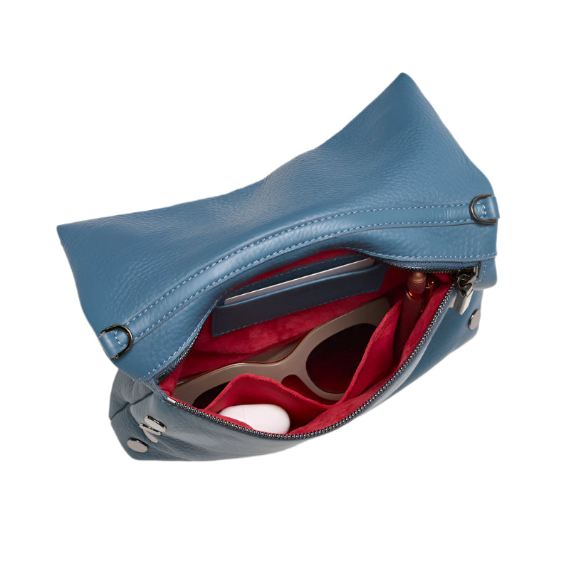 Retired VIP MED Handbag in Curated Blue/Gunmetal
