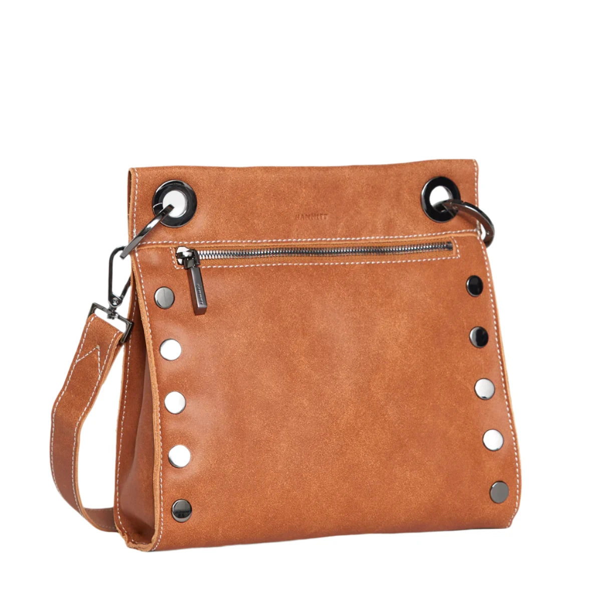 Retired TONY MED Handbag in Hermosa Saddle/Gunmetal