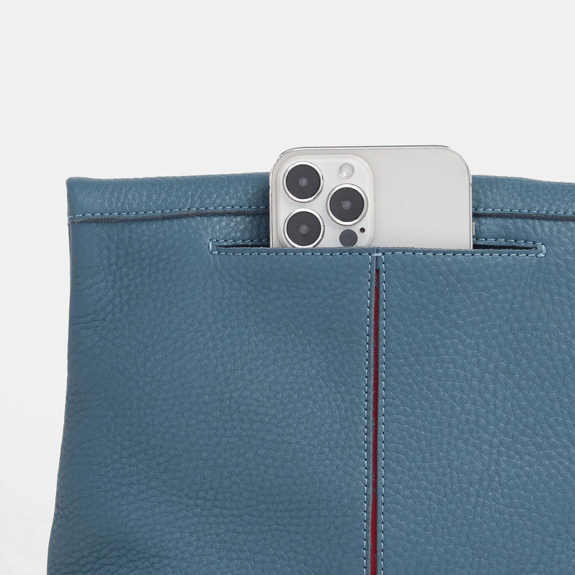 Retired VIP MED Handbag in Curated Blue/Gunmetal