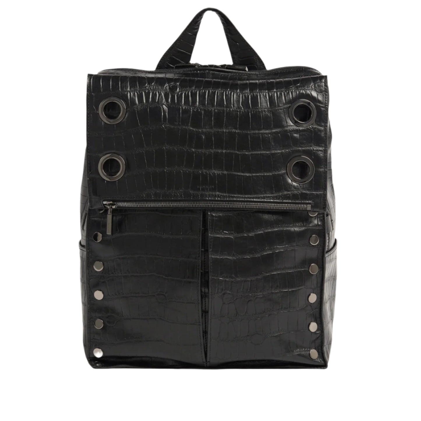 Retired MONTANA Backpack in Evening Crocco/ Gunmetal
