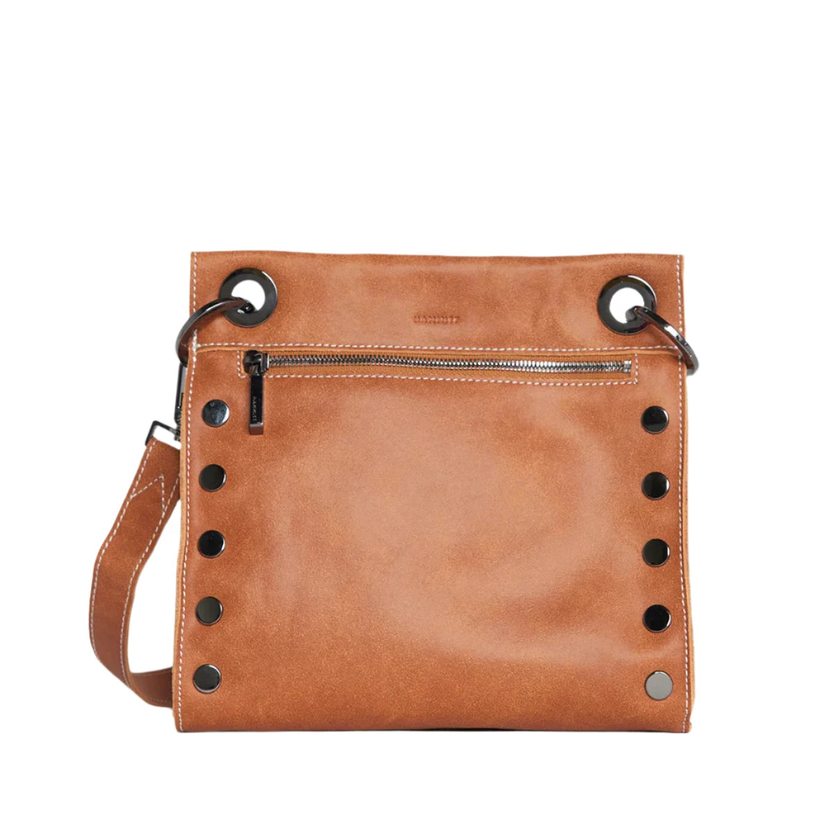 Retired TONY MED Handbag in Hermosa Saddle/Gunmetal