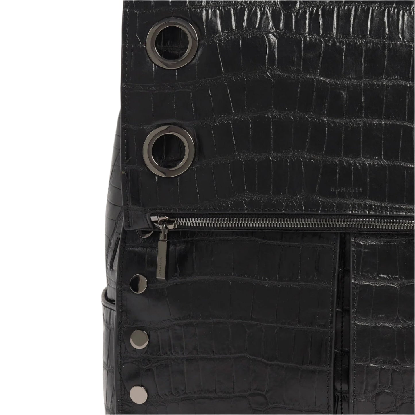 Retired MONTANA Backpack in Evening Crocco/ Gunmetal