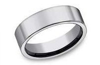 7mm REFLECTOR Polished Tungsten Band