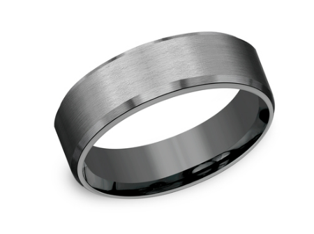 7mm NOBLEMAN Band in Darkened Tantalum
