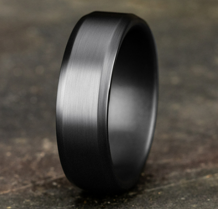 7mm NOBLEMAN Band in Darkened Tantalum