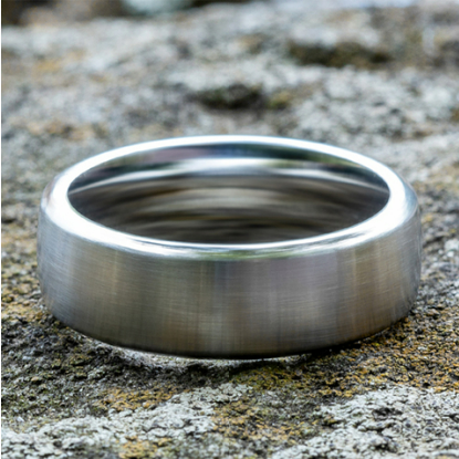 7.5mm BARON Cobalt Chrome Band with Satin Finish