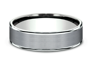 6.5mm REMBRANDT Band in 14K/ Tantalum Band