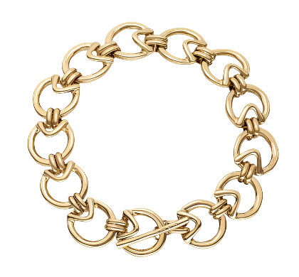 Retired GAME OF 3 Necklace in Gold
