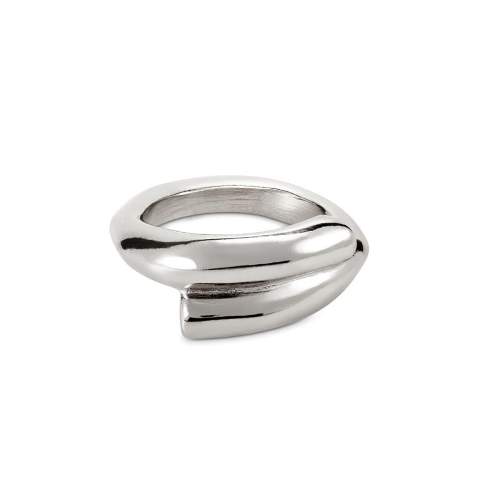 CROSSED LEGS Ring in Gold or Silver