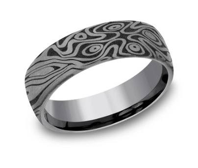 6.5mm BIRDS EYE Band in Tantalum