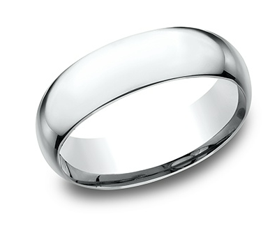 7mm 14KW Gold Super Light Dome Band