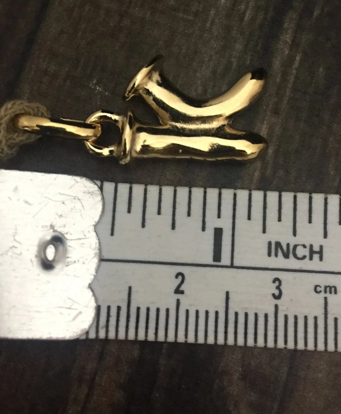 LITTLE Letter K Gold