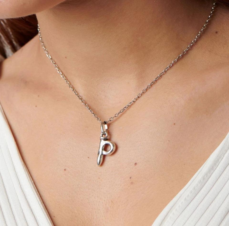 Lowercase Letter P Charm