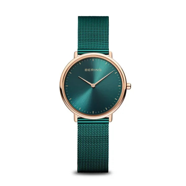 Load image into Gallery viewer, Ladies Classic Watch with Milanese Band in Teal
