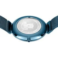 Load image into Gallery viewer, Ladies Charity Watch with Milanese Band in Blue
