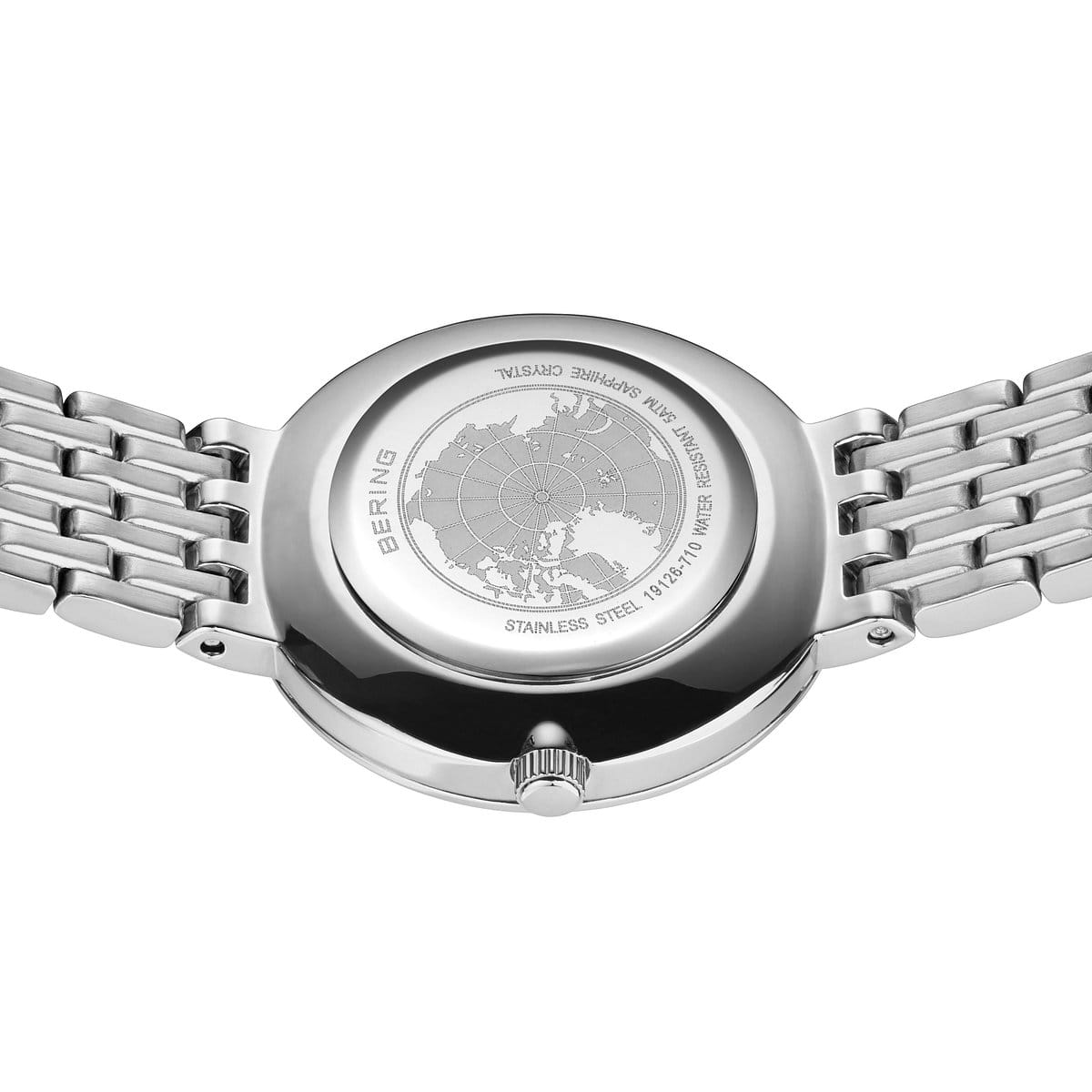 Ladies Mother of Pearl Watch with a Two Tone Band