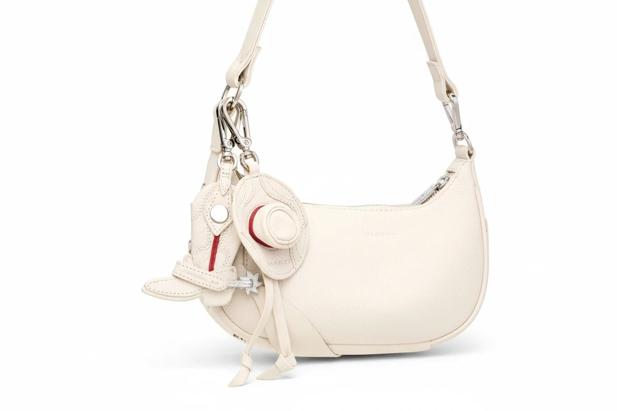 Lauri Boot Charm in Western Rein/ Silver