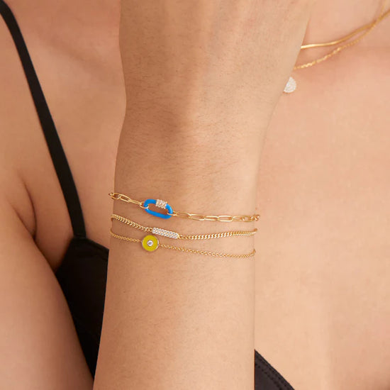 Glam Bar Bracelet in Gold