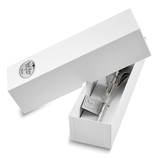 Forever Rose in Black/ Sterling Silver