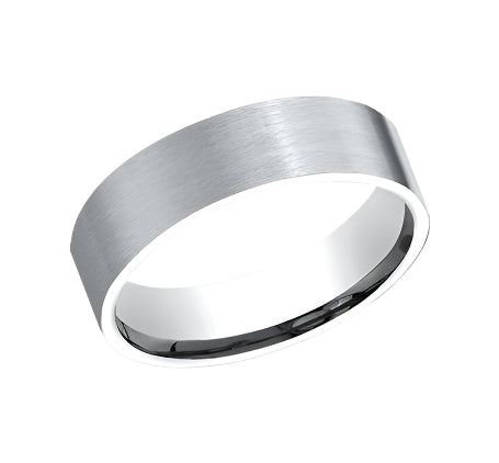 6mm Flat Cobalt Band