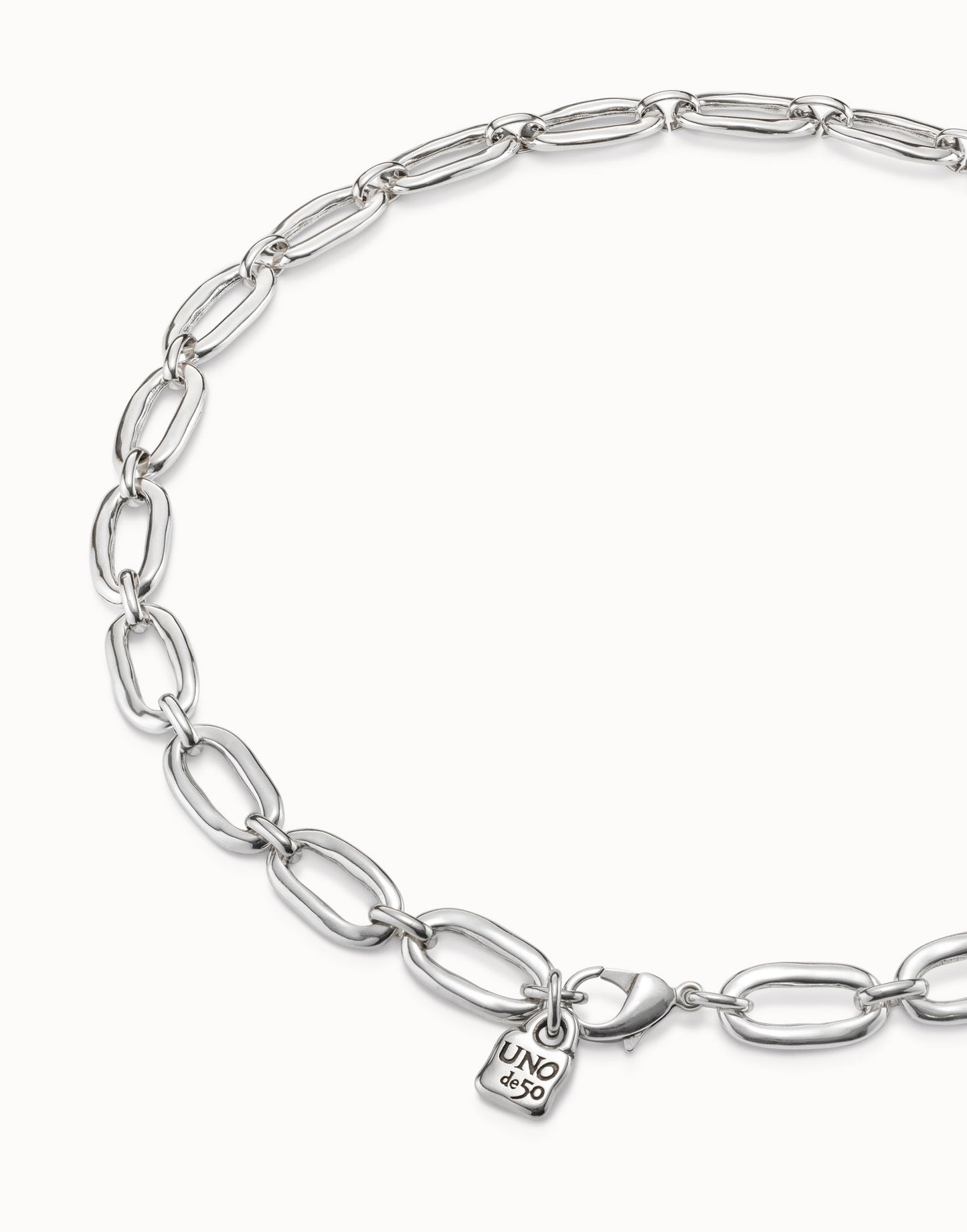 Silver Link Necklace