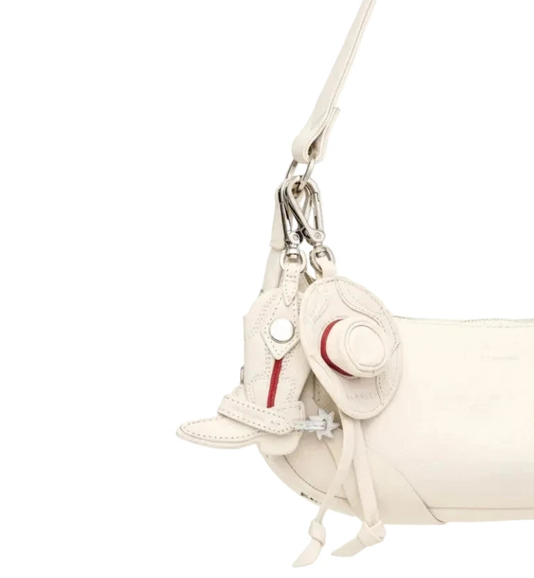 Cowboy Russ Charm in Western Rein/ Silver