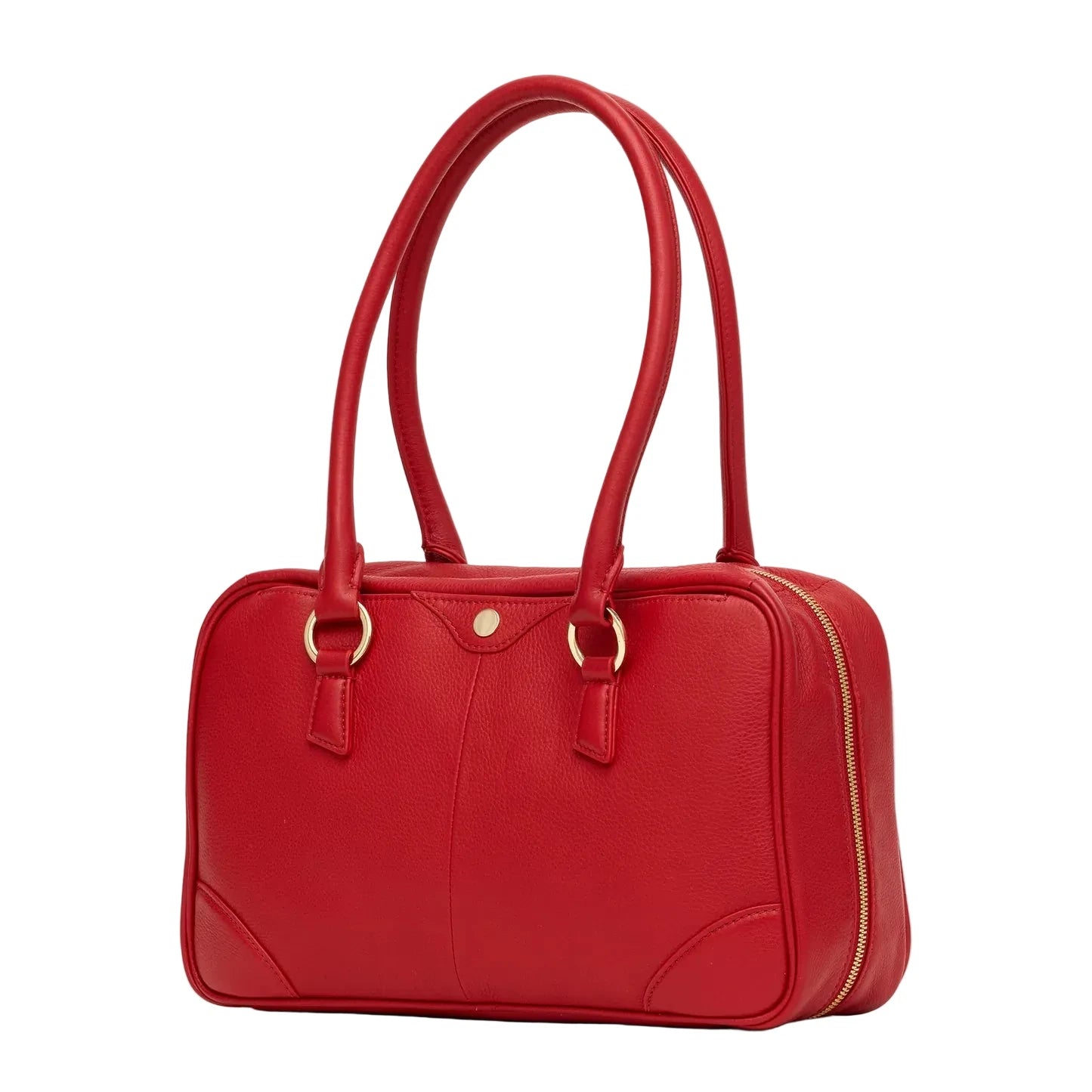 Meredith Med in Chili Red/ Gold