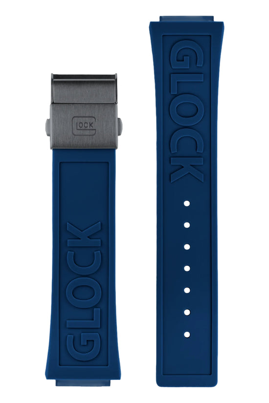 Blue Silicone Watch Bands