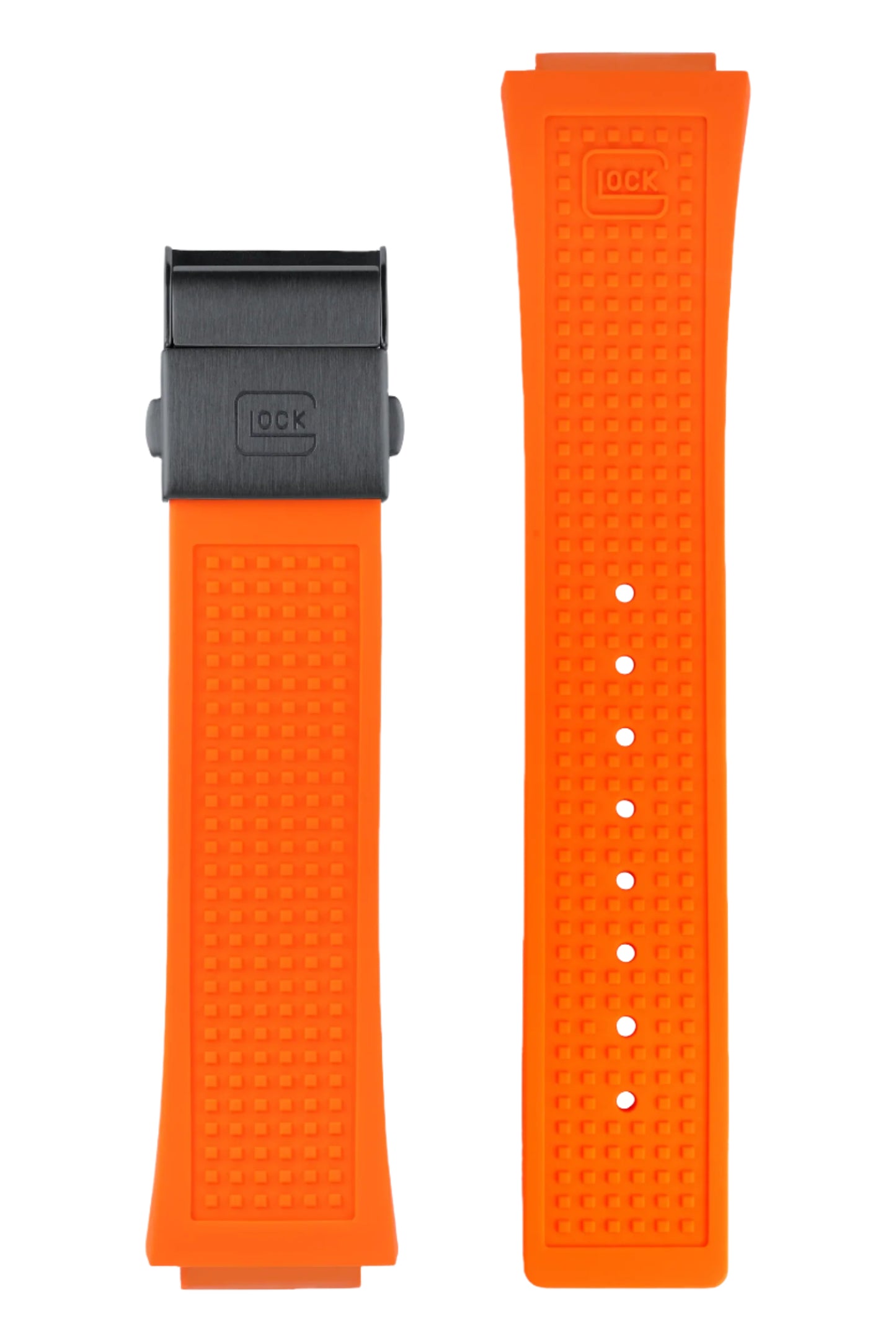 Orange RTF Silicone Watch Band