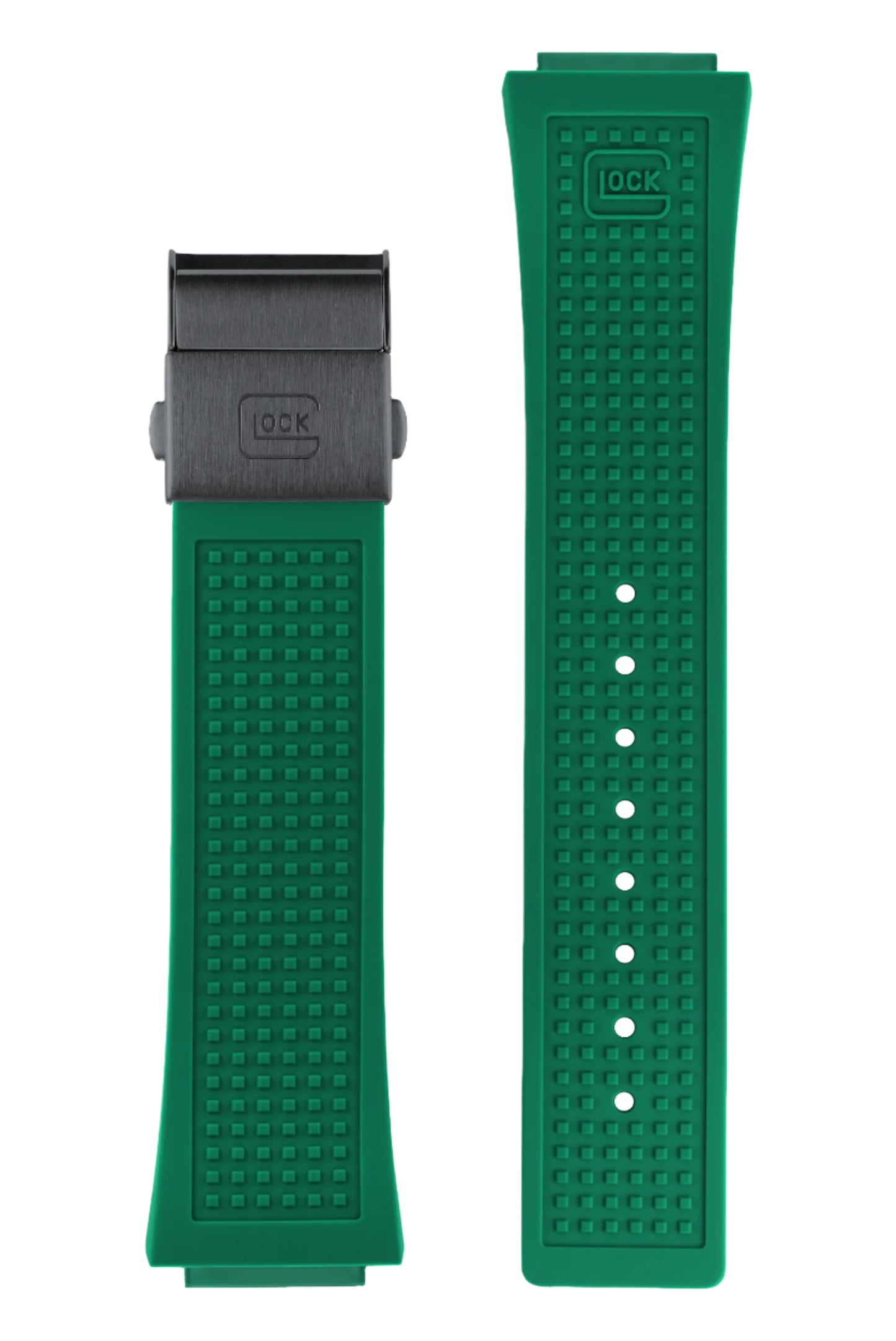 Racing Green Silicone Watch Band