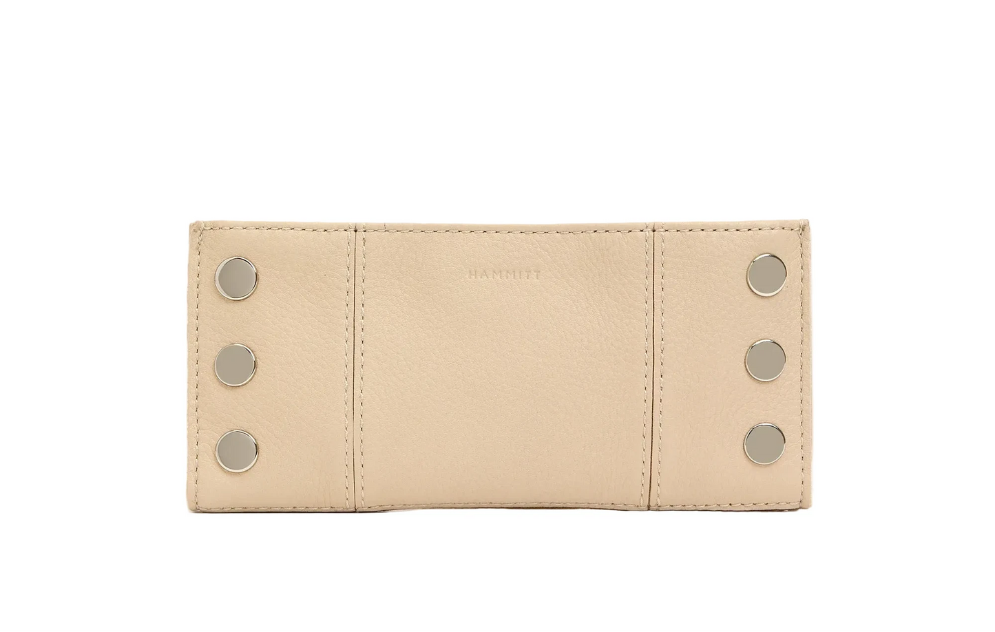 110 NORTH Wallet in Limestone/Silver