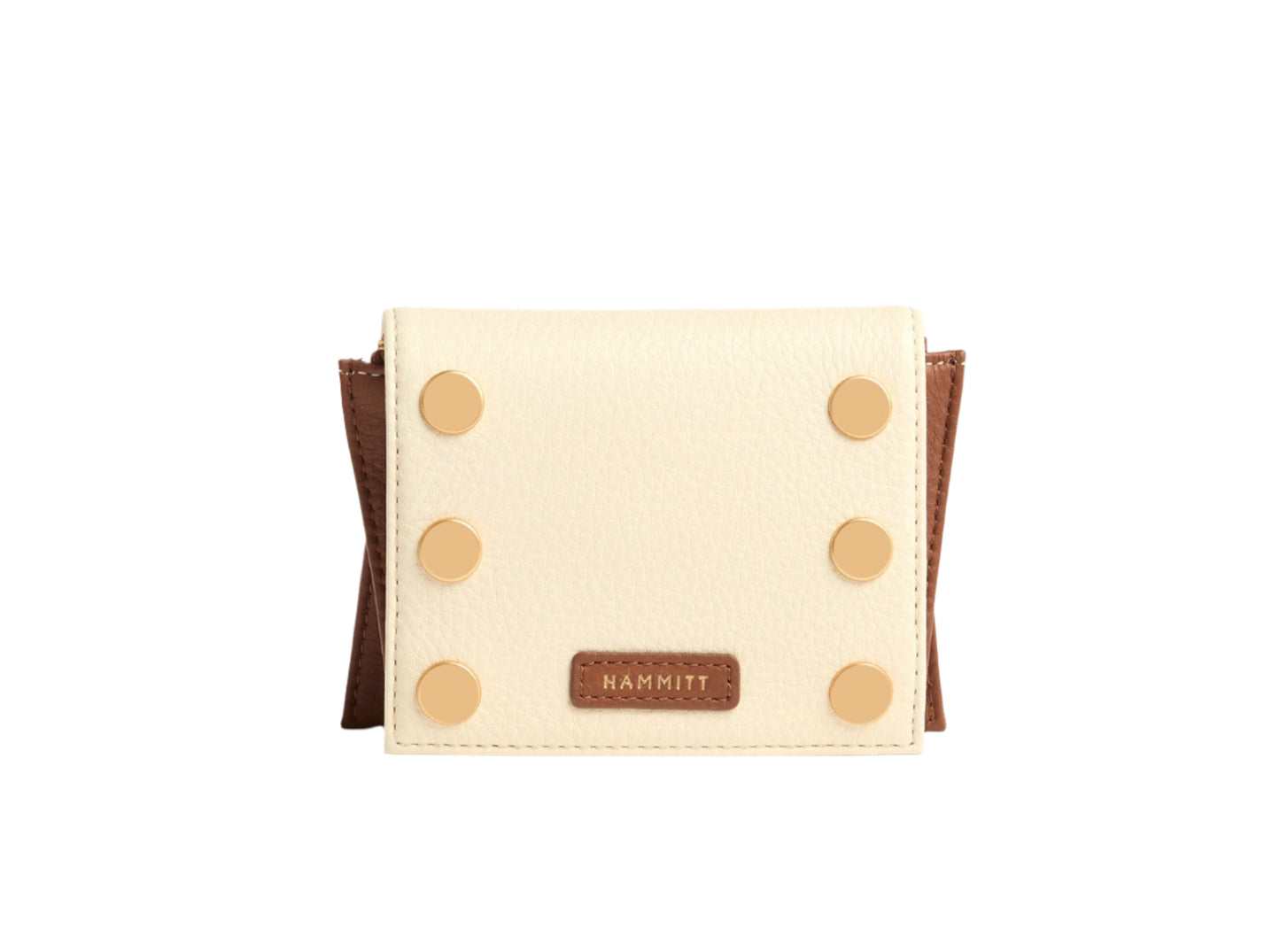 Allen Wallet in Courtyard Cream/ Brushed Gold