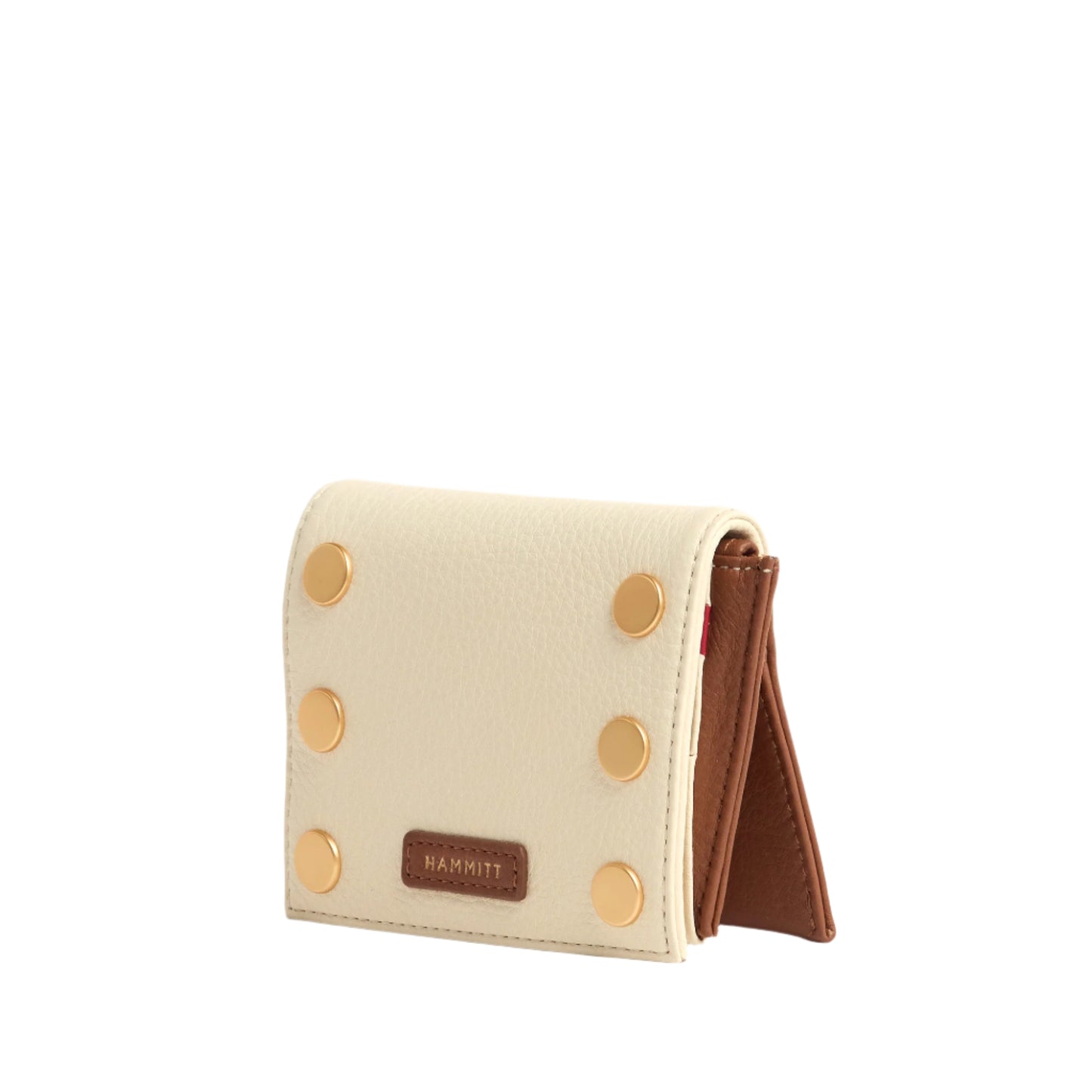 Allen Wallet in Courtyard Cream/ Brushed Gold