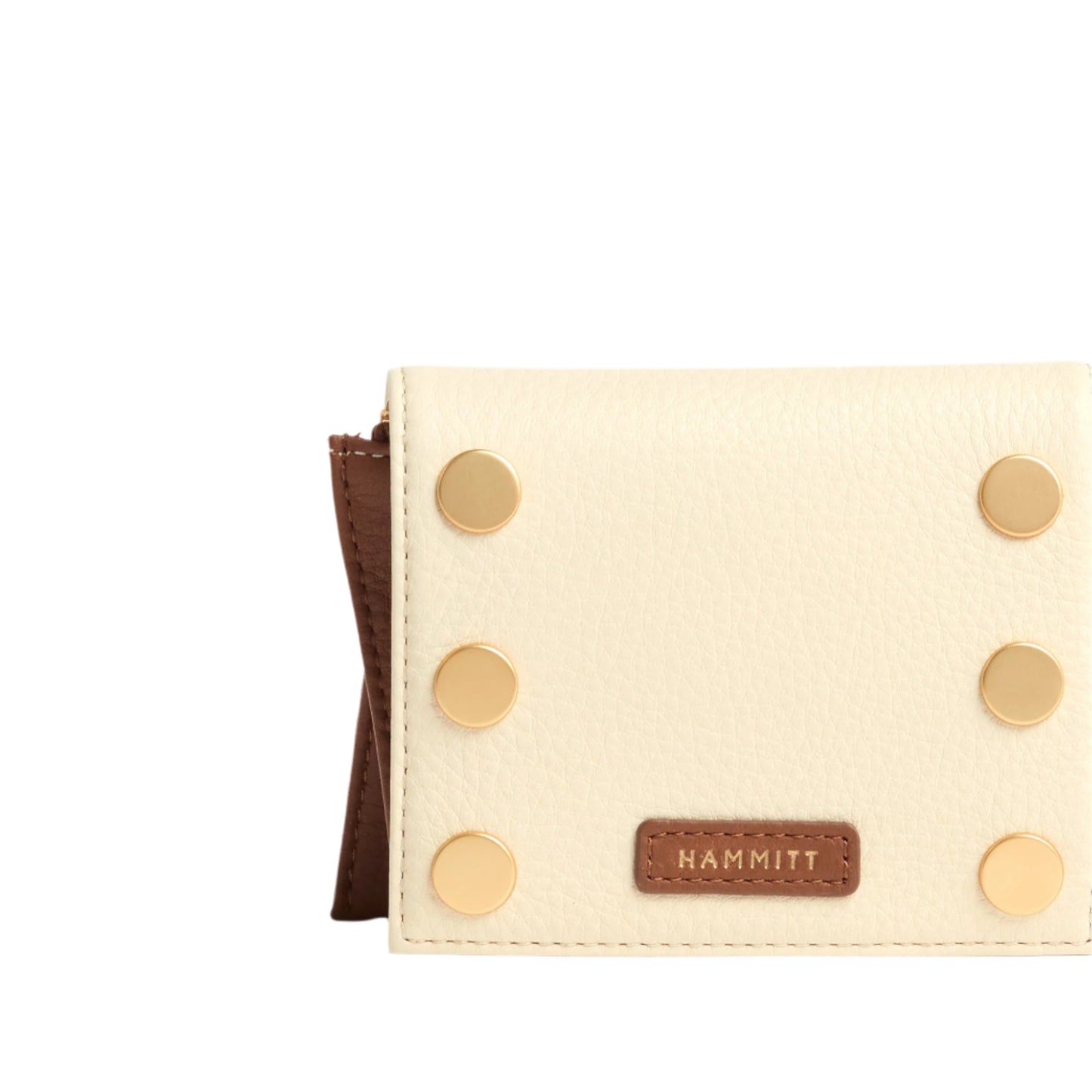 Allen Wallet in Courtyard Cream/ Brushed Gold