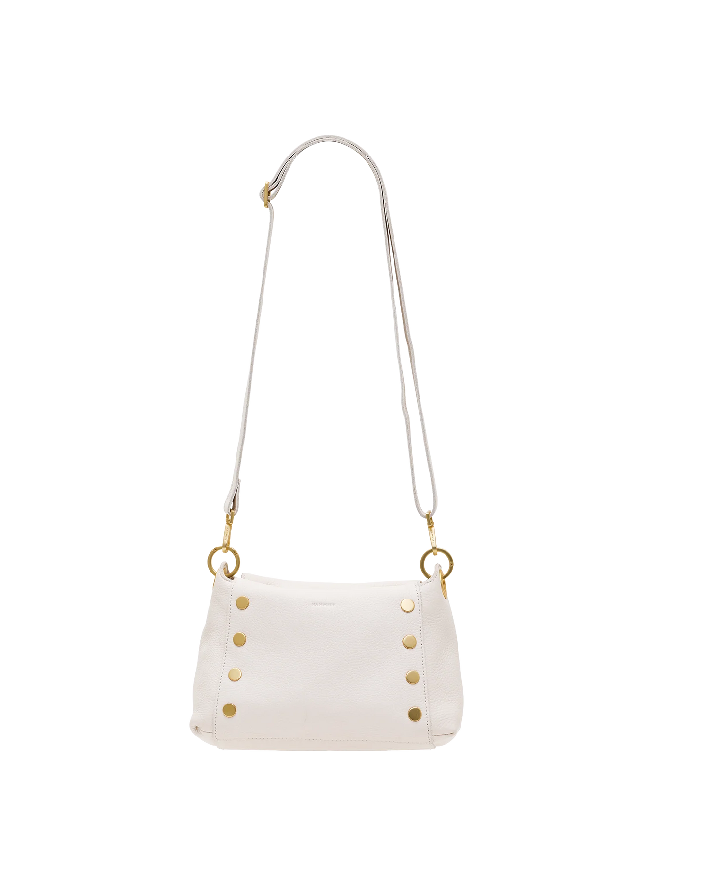 Bryant Med Handbag in Calla Lily White/Gold