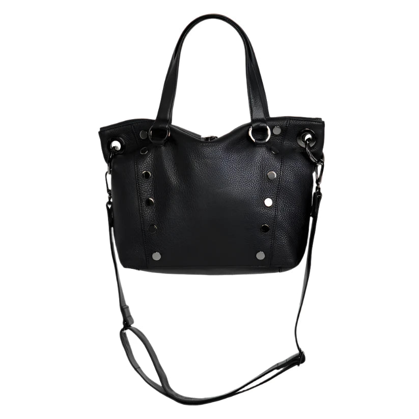 DANIEL MED Handbag in Black/Gunmetal