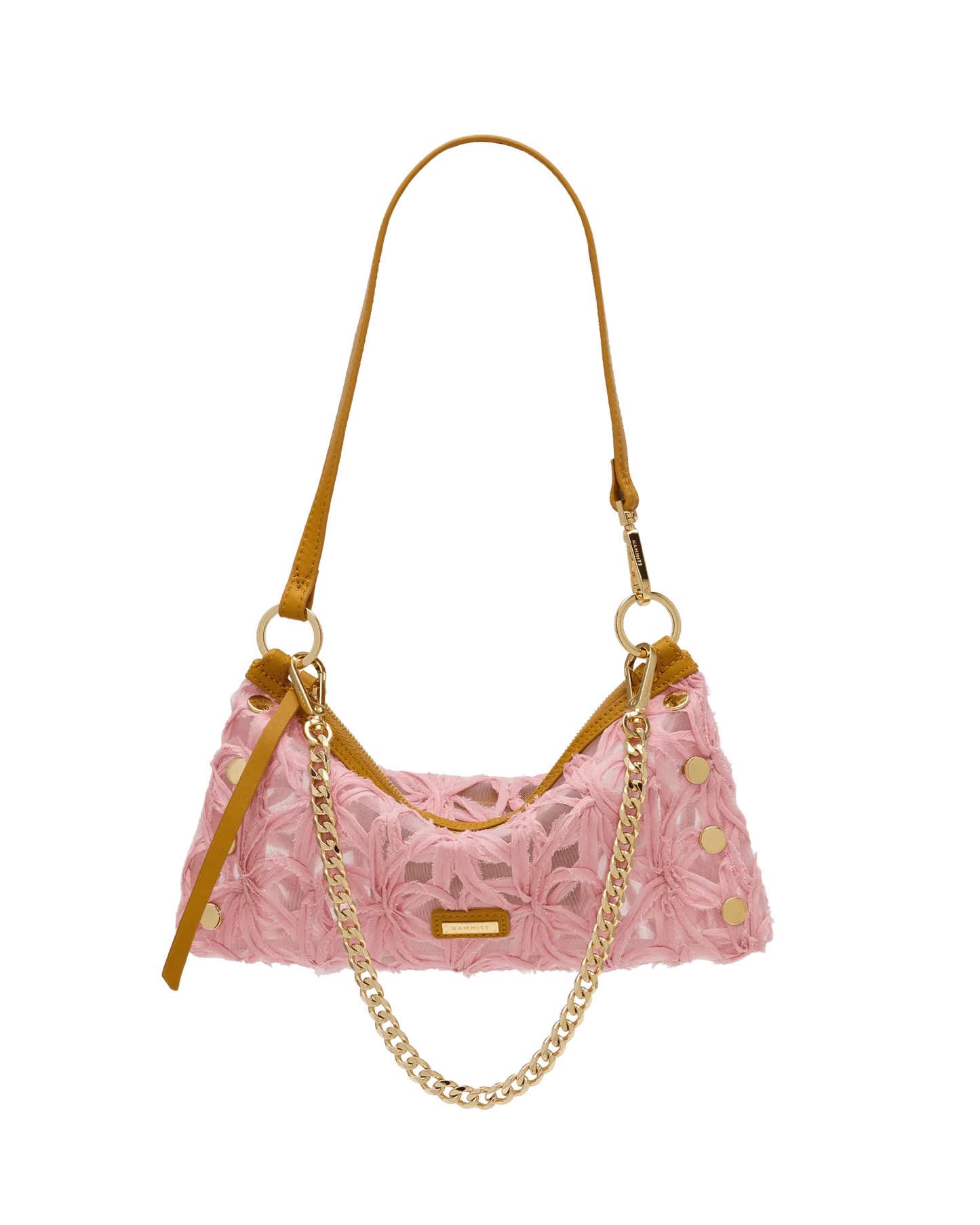 Metal Chain Shoulder Strap in Gold