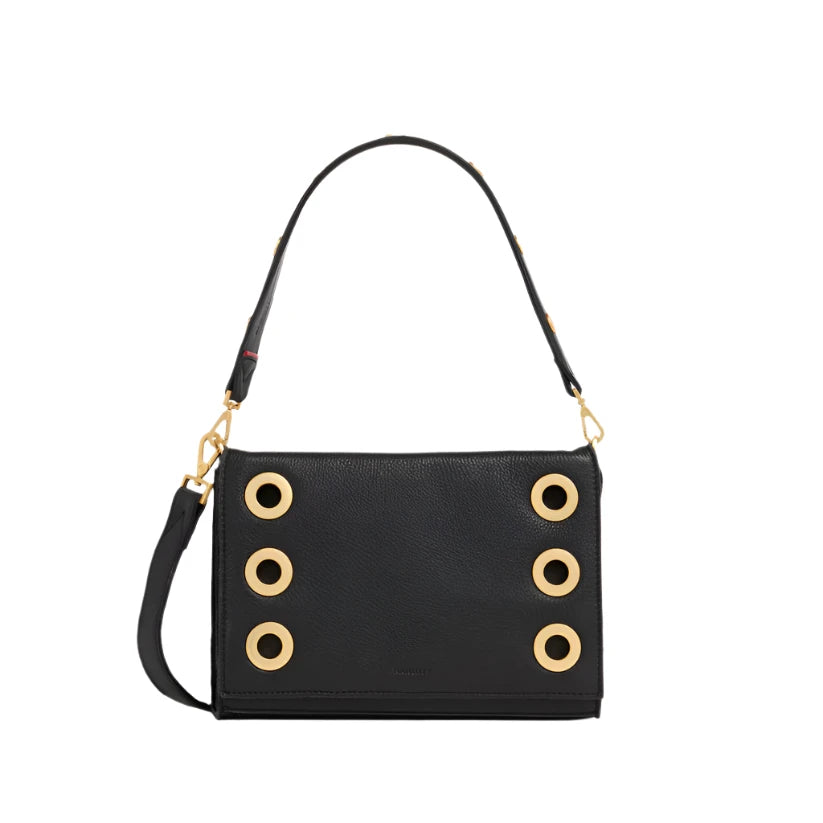 MONTANA CLUTCH SML in Revival Black/Gold